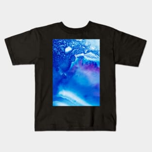 Oceanic froth Kids T-Shirt